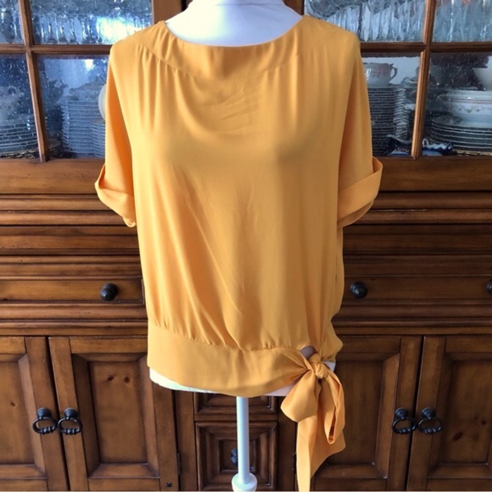 NWT Joseph Ribkoff bow hemline tunic